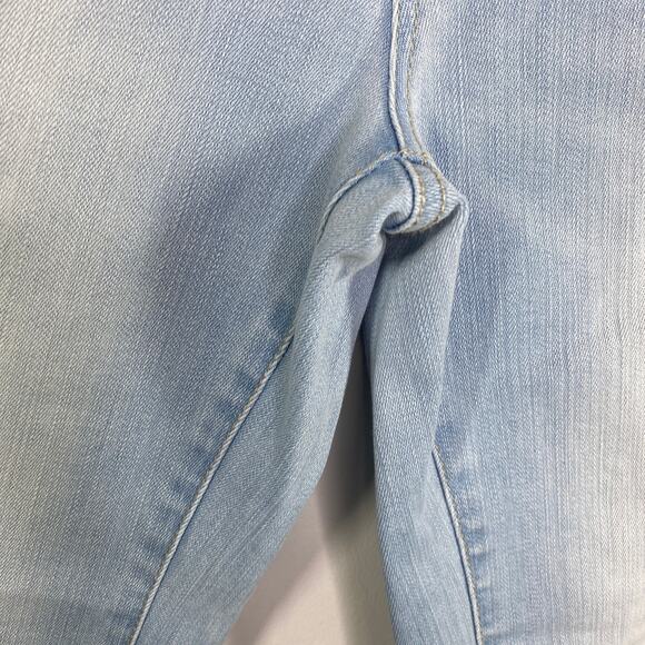 Black Label C'est Toi Light Wash Blue Denim Flare Jeans Women's Size 5 26 - Picture 6 of 9